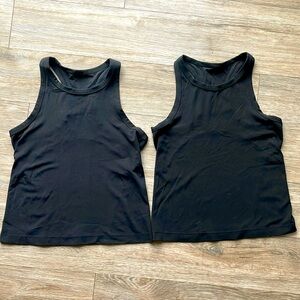 Set of 2 Women’s Lululemon Align Tank Tops Black Size 10
